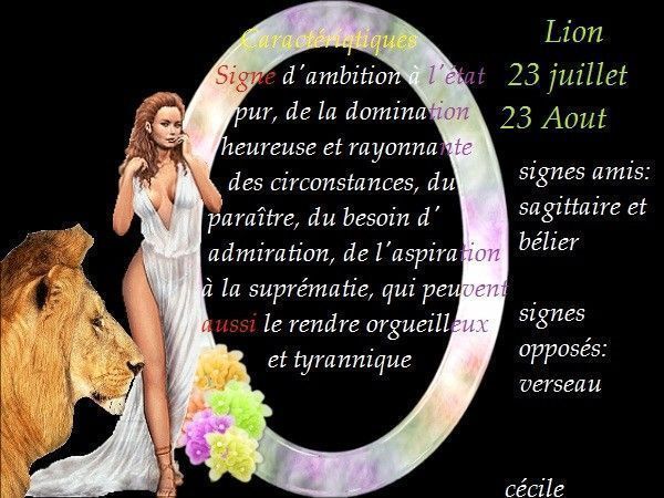 Signe most cancers Femme 2015